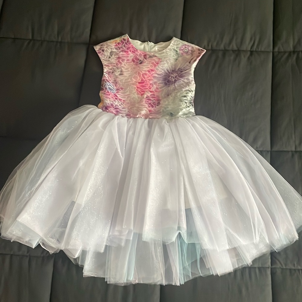 Halabaloo dress with tulle for girls, size 2T